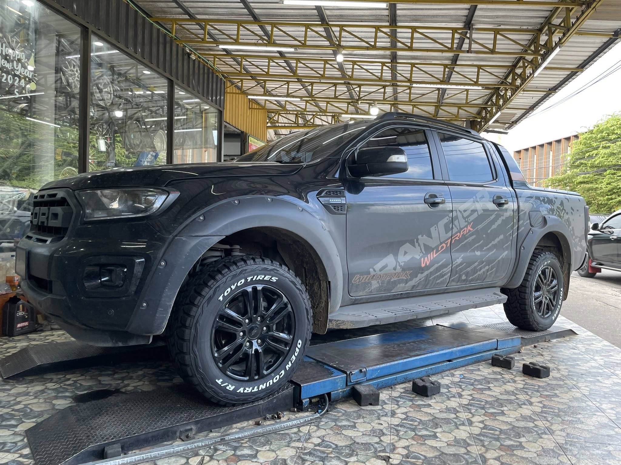 FORD_RANGER🚘 เปลี่ยนยาง 🐘#TOYO_RT_265/60R18