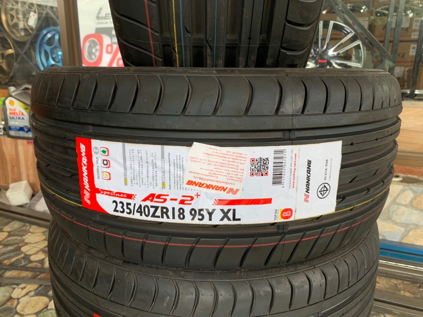 ยางใหม่ Nankang AS-2+ 235/40ZR18 ยางสปอร์ต