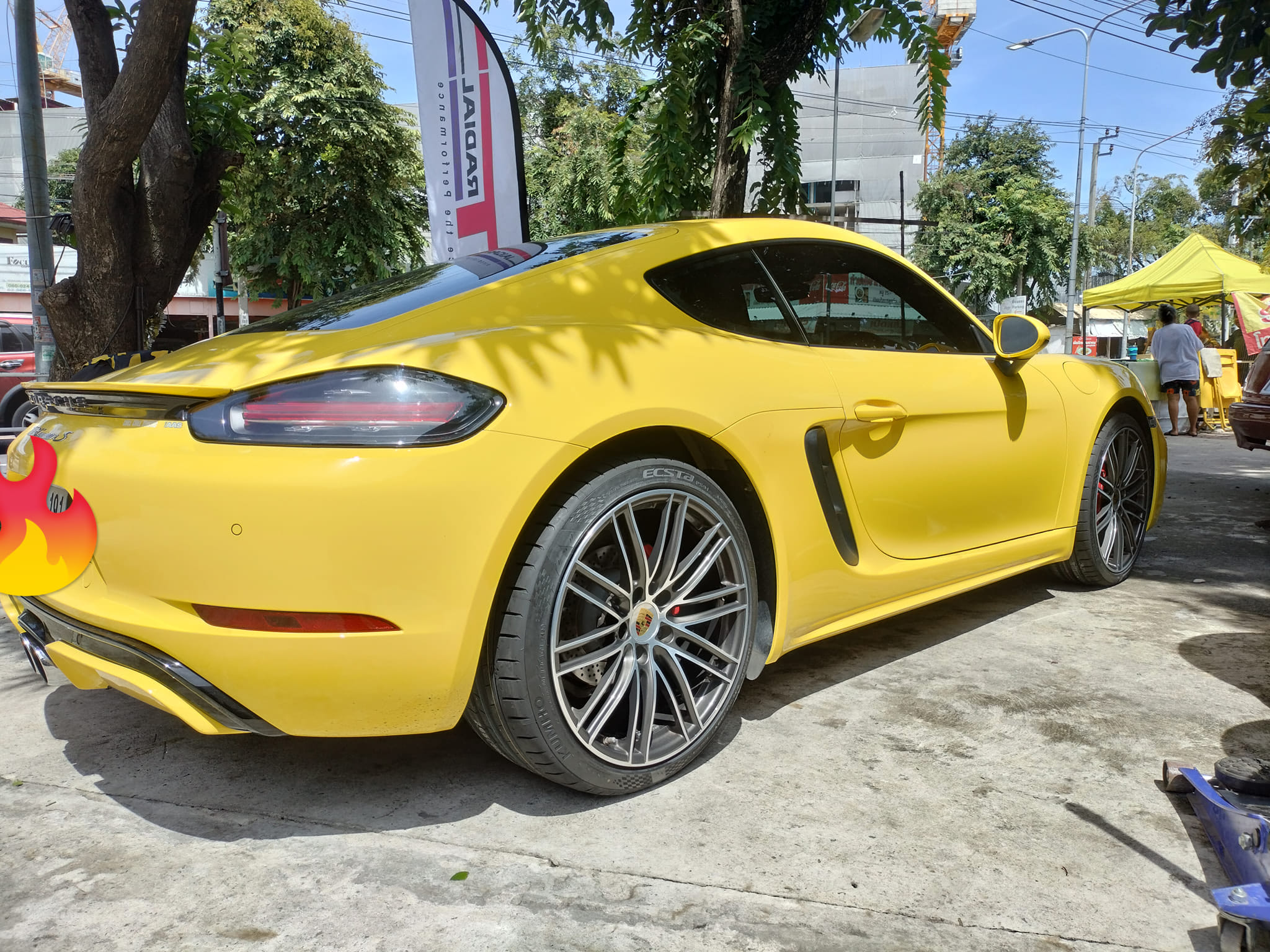 #PORSCHE_CAYMANs #KUMHO_PS91_235/35R20,265/35R20