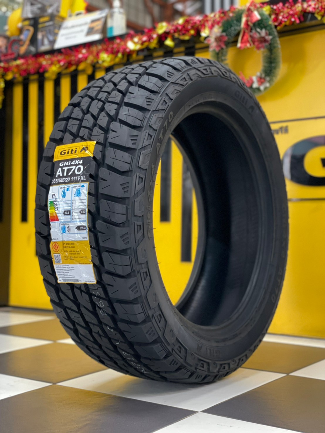 🐘GITI 🐘4x4AT70 265/50R20 ยางใหม่ปี2023 ราคาโปรโมชั่นพิเศษ พร้อมติดตั้งฟรี
