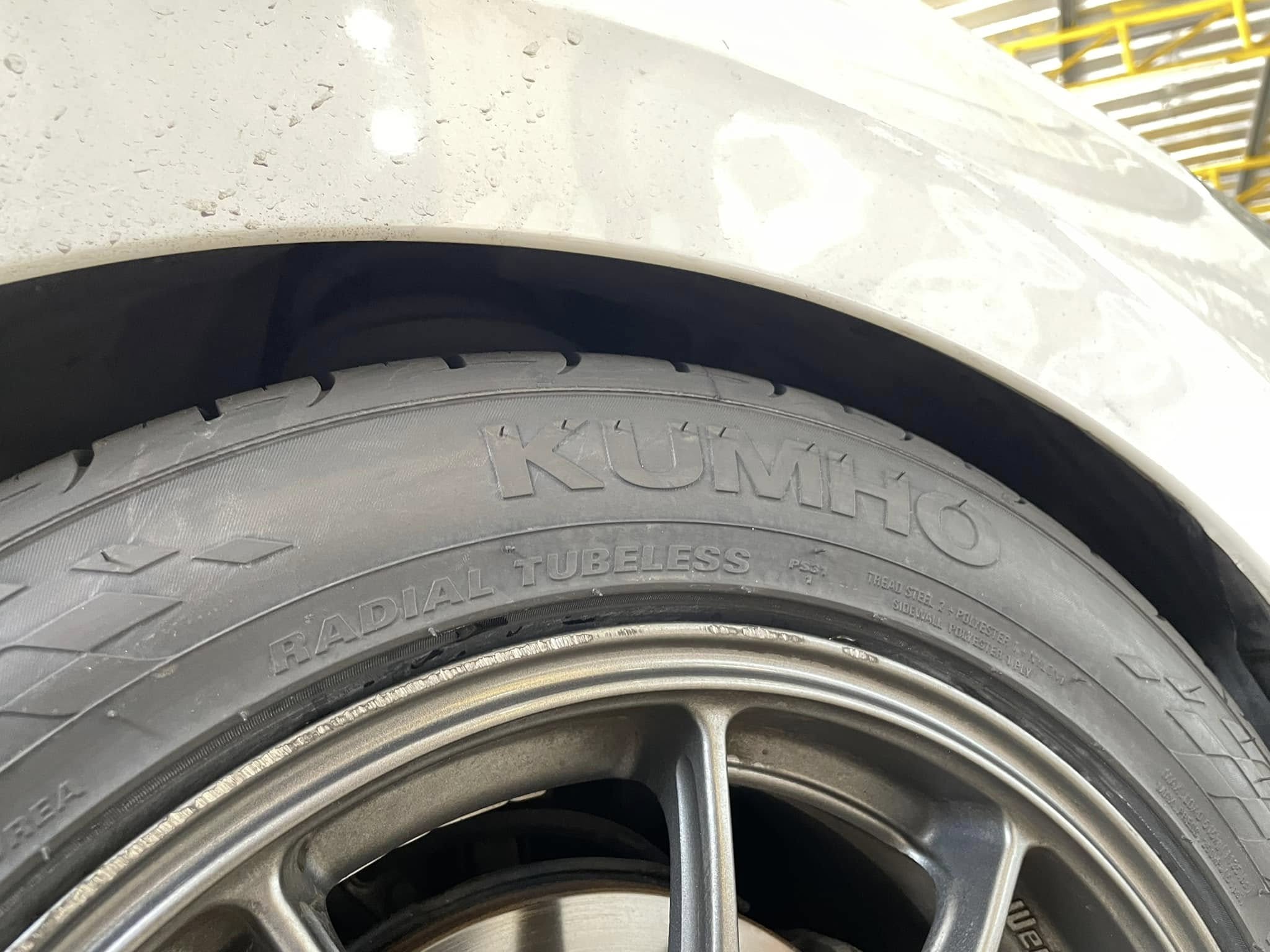 🛞❤️ #HONDA_CITY 🚘❤️💫 🛞🐘#KUMHO #PS31 195/55R15