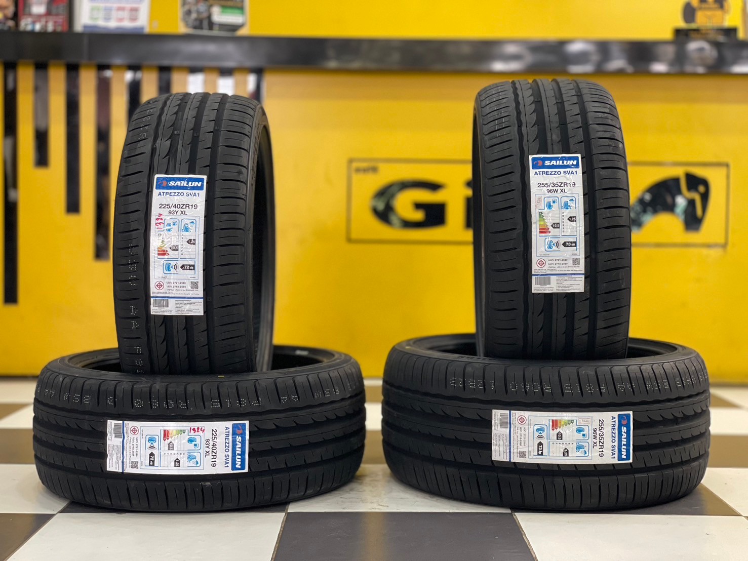 💥💥#SAILUN ATREZZO #SVA1 225/40ZR19 ยางใหม่ปี2024 💥💥#SAILUN ATREZZO #SVA1 255/35ZR19 ยางใหม่ปี2024