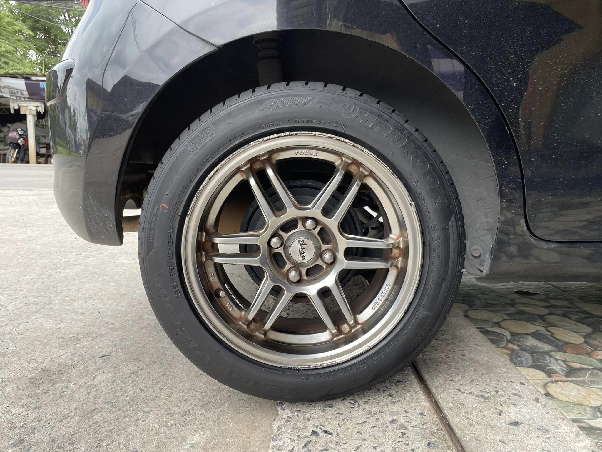 NISSAN_MARCH #HANKOOK_V12_195/55R15