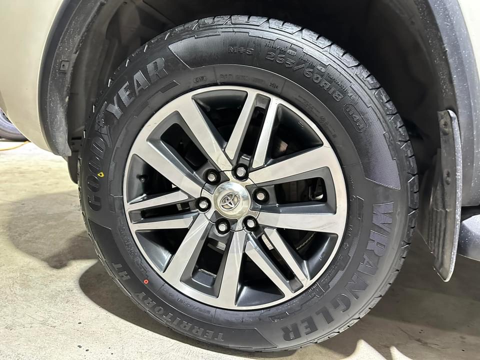 TOYOTA_FORTUNER #เปลี่ยนยางแบรนด์คุณภาพ 🛞#GOODYEAR WRANGLER TERRITORY HT 265/60R18