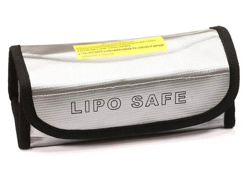 C24575SILVER LiPo Guard Large Case (165x75x65mm) for Charging and Storaging