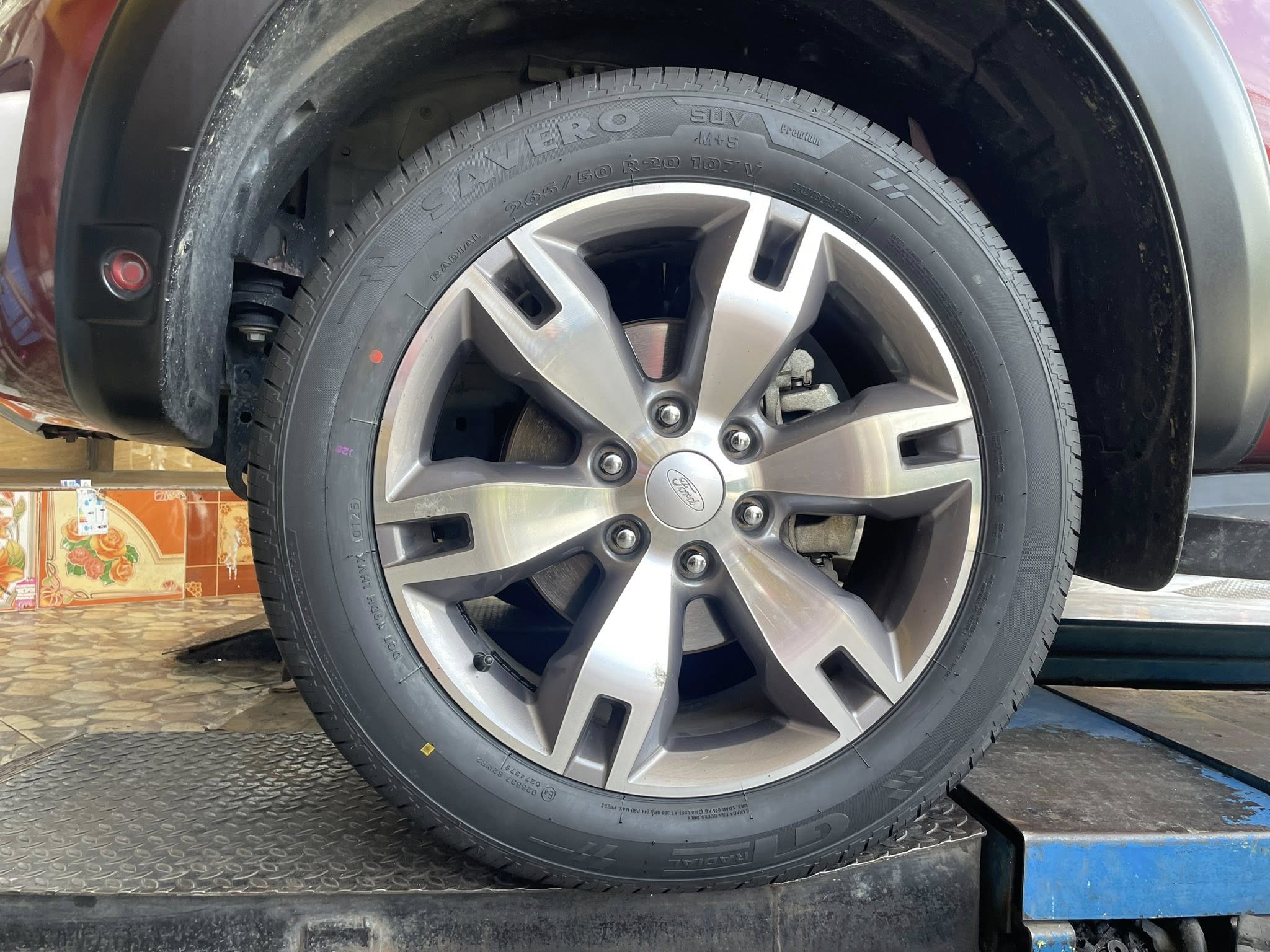 #FORD_EVEREST🛞 🚘เปลี่ยนยาง 🛞🐘#GT RADIAL #SAVERO SUV 265/50R20