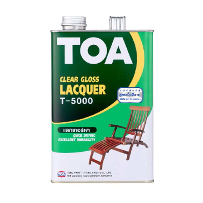 แล็กเกอร์เงา ทีโอเอ TOA T-5000 ขนาดแกลลอน 0.946 ลิตร