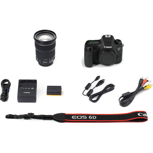กล้อง DSLR Canon EOS 6D Kit III EF 24-105 IS STM