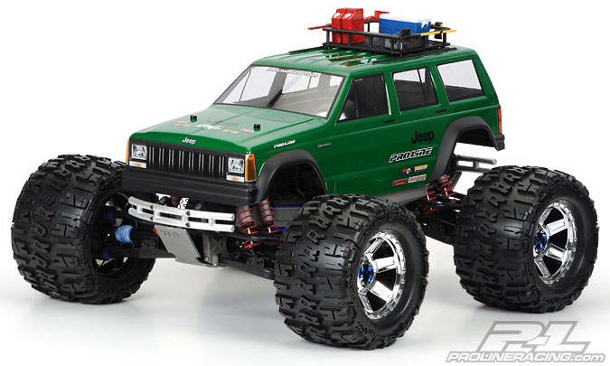 PRO-3361-00 1992 Jeep Cherokee Clear Body T-MAXX 3.3, E-MAXX, REVO 3.3 and SUMMIT