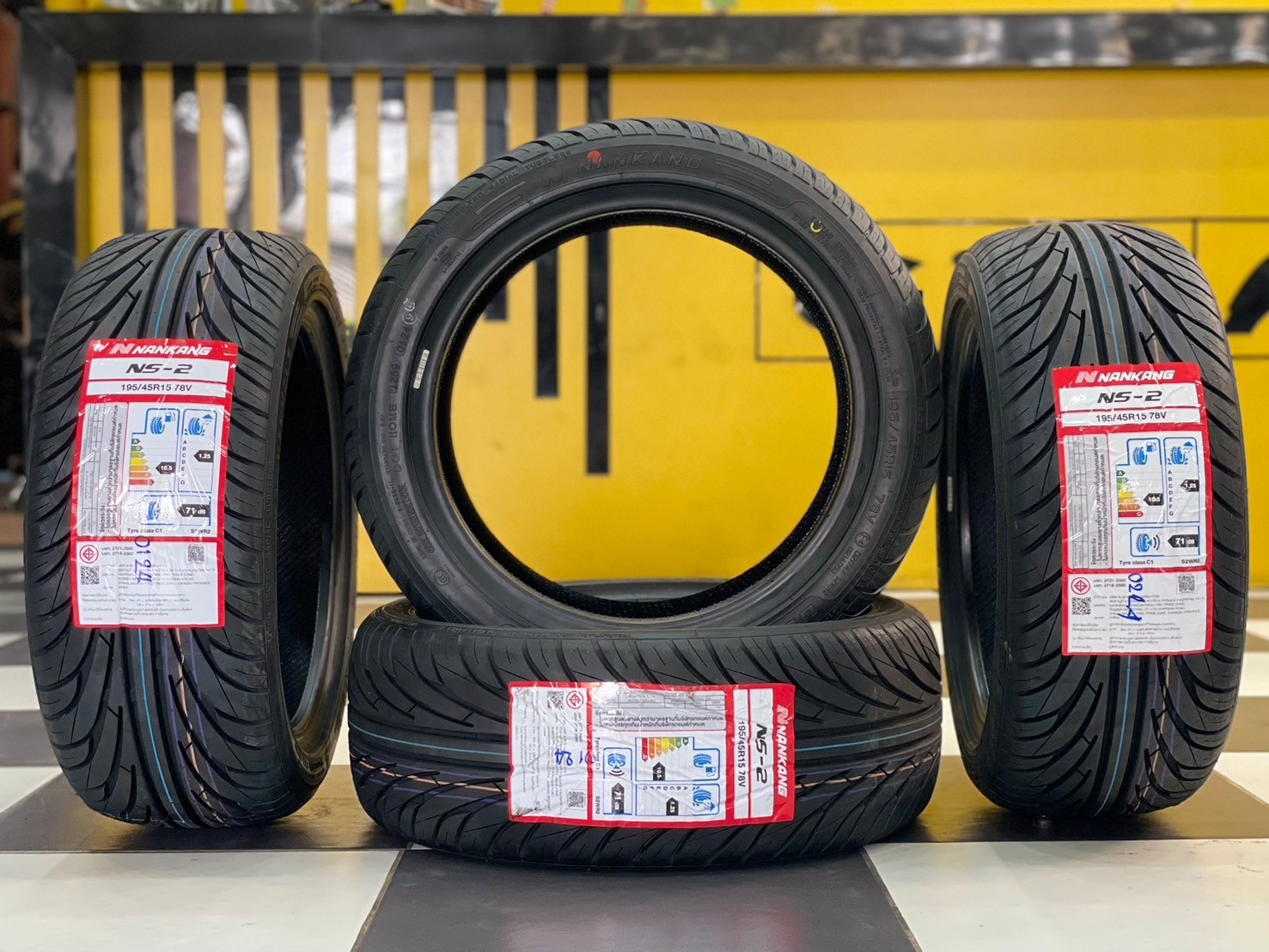 ยางนันกัง 195/45R15 Nankang NS-2 ยางใหม่ปี2024