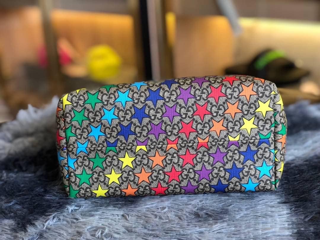 กระเป๋าGucci Rainbow Stars mini Tote Handbag Bag