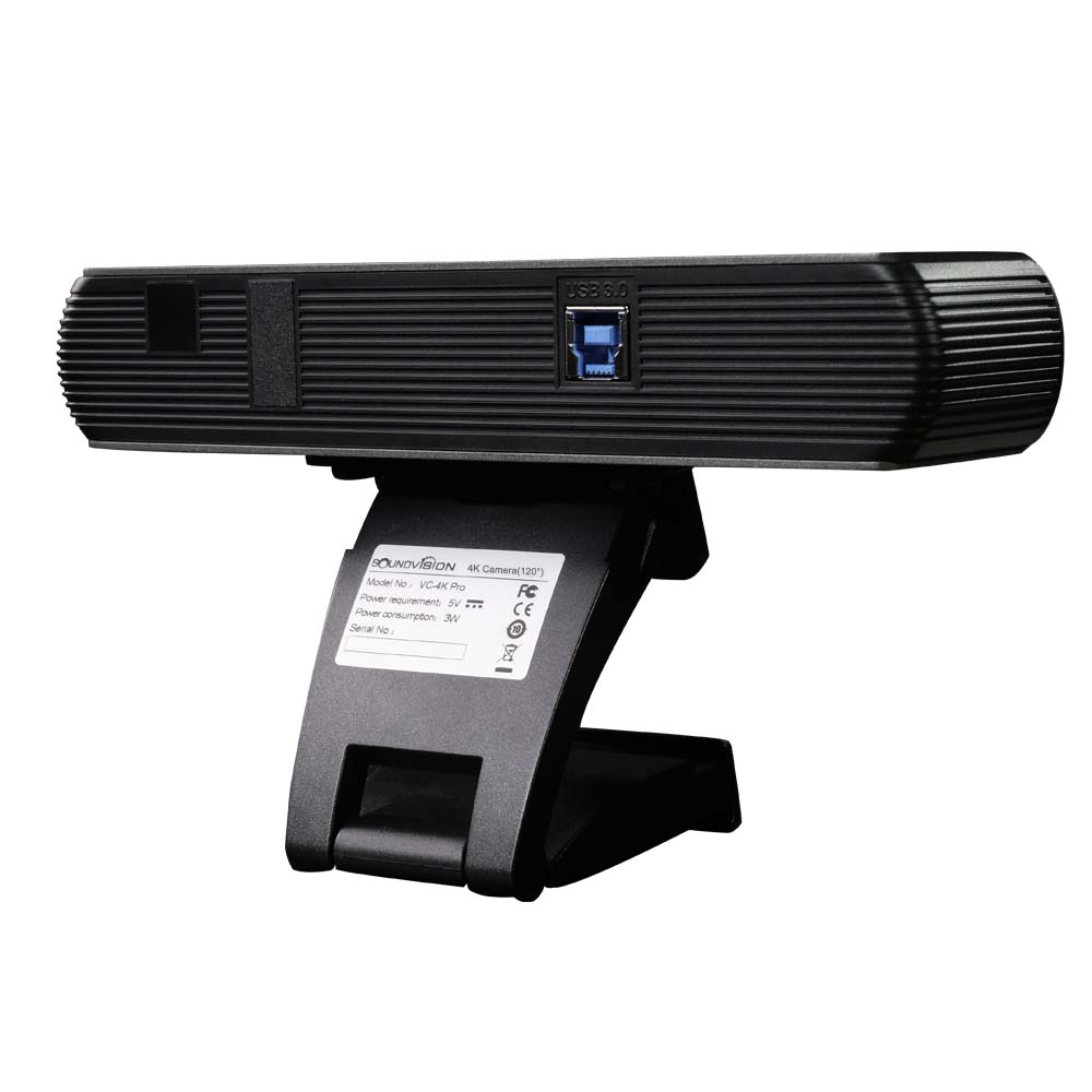SoundVision VC-4K Pro (120°) 4K Ultra HD Ai Smart Auto Framing ePTZ Digital Zoom