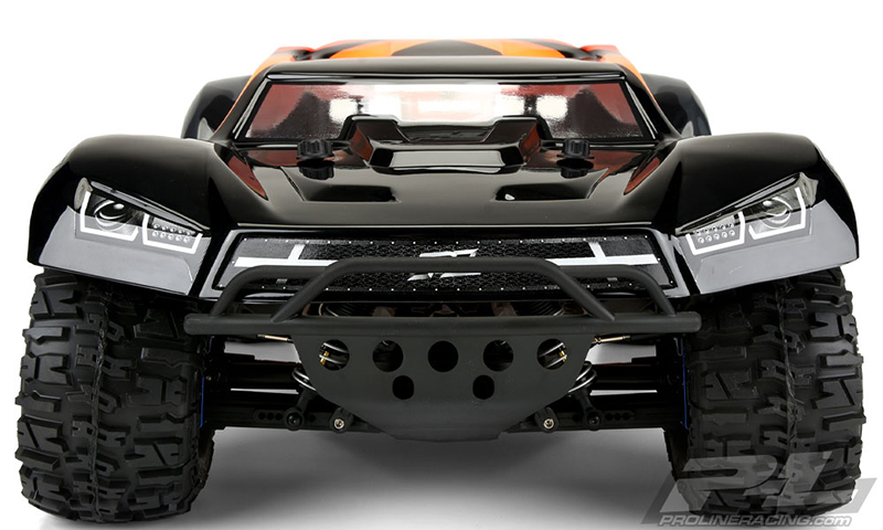 PRO-3498-17 1/10 Pre-Cut Monster Fusion Clear Body: Short Course (ใส่ได้กับ Slash2WD, Slash4X4 ต้องเปลี่ยนเสาบอดี้)