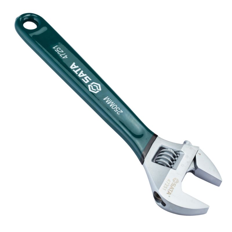 ประแจเลื่อน ขนาด 6, 8, 10 นิ้ว No.47249, 47250, 47251 SATA