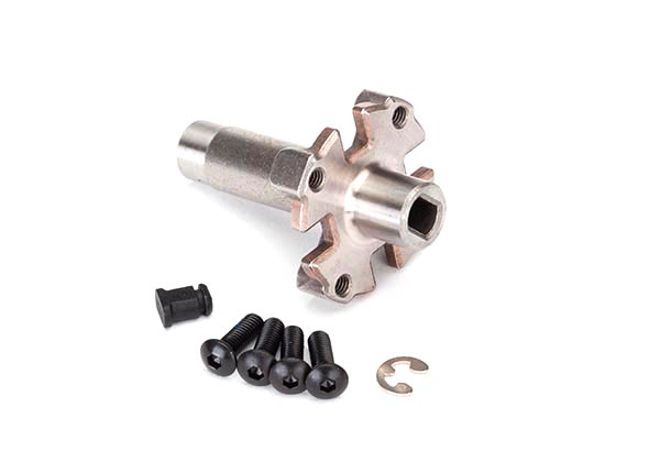 8297 TRX-4, TRX-6 Spool/ differential housing plug/ e-clip