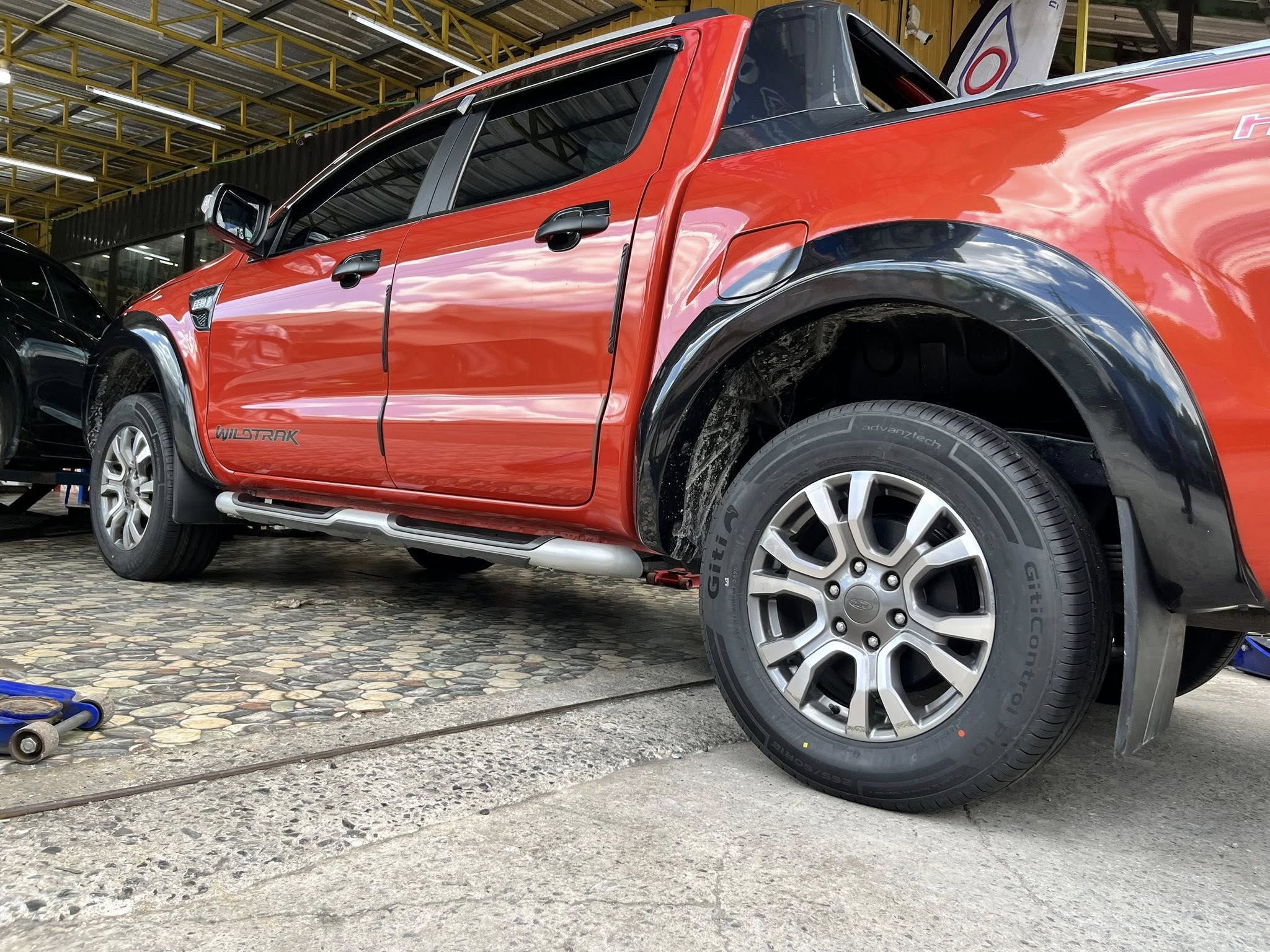 FORD_RANGER🚘เปลี่ยนยาง 🛞🐘#GITI_ControlP10_265/60R18
