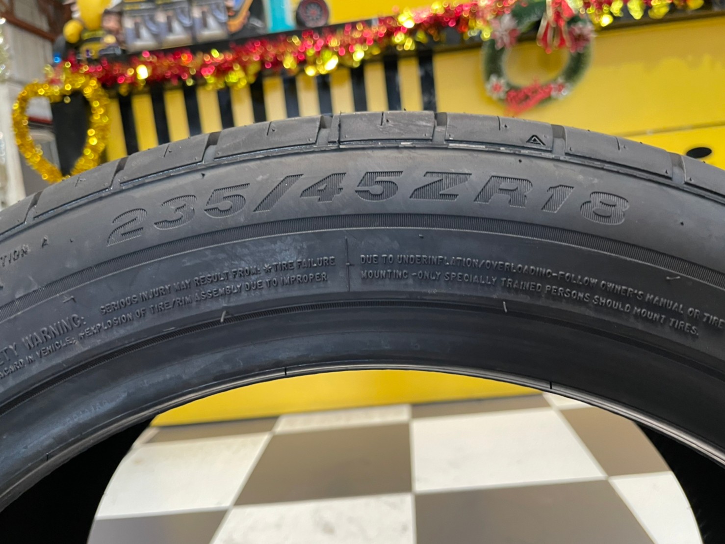 ยางใหม่AUSTONE SP702 235/45R18 ยางใหม่ปี2023