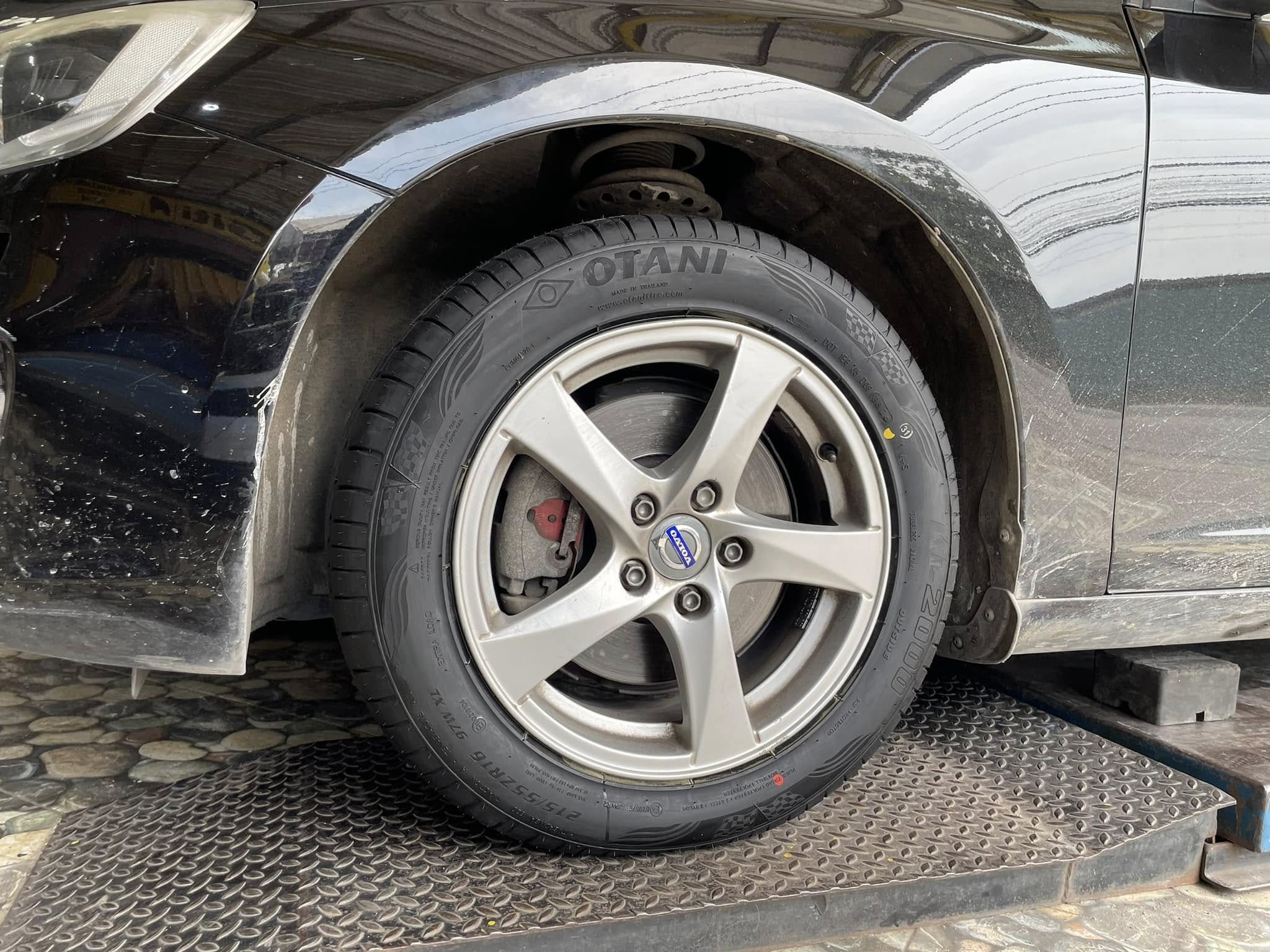 🚘 #VOLVO_V60 เปลี่ยนยาง 🛞 #OTANI #KC2000_215/55R16🔥