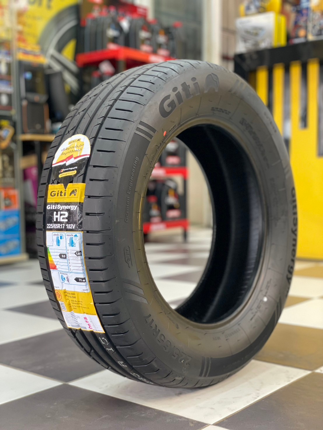 Giti Synergy H2 225/65R17 ยางใหม่ปี2024