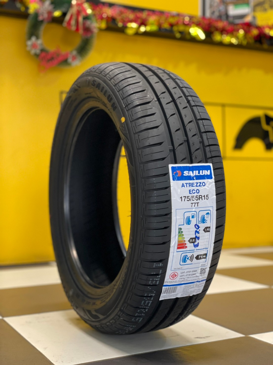 ยางใหม่ SAILUN ATREZZO ECO 175/55R15 ยางใหม่ปี2023