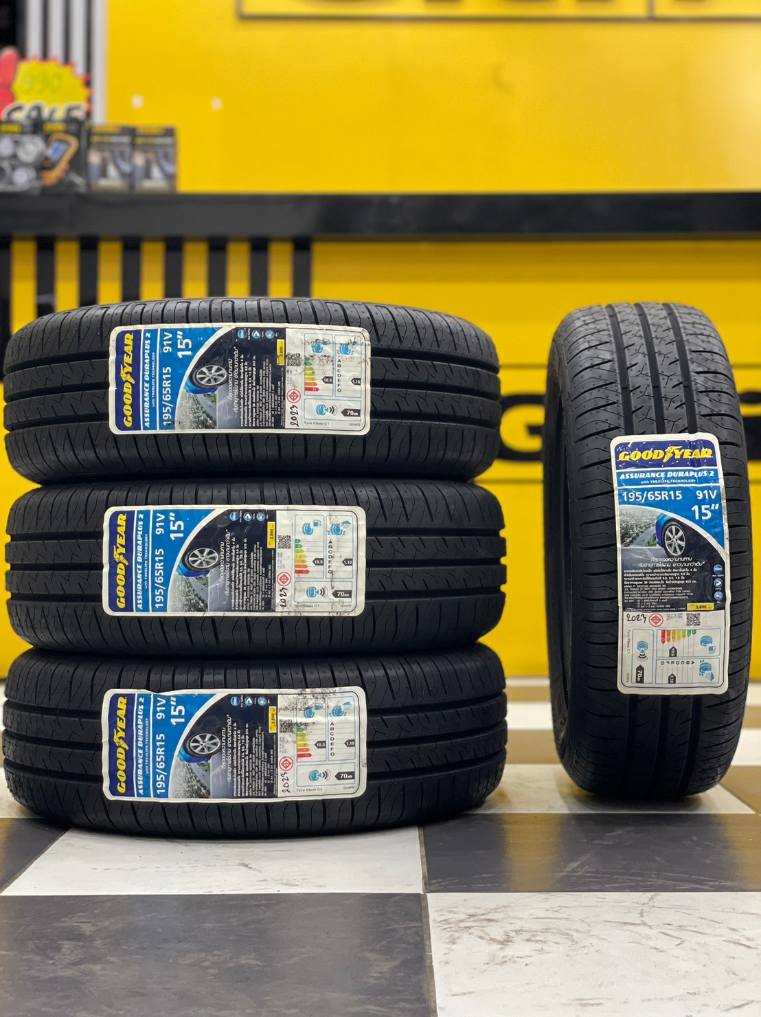 195/65R15 #GOODYEAR รุ่น #ASSURANCE DURAPLUS 2 🔥 🔥🔥🔥