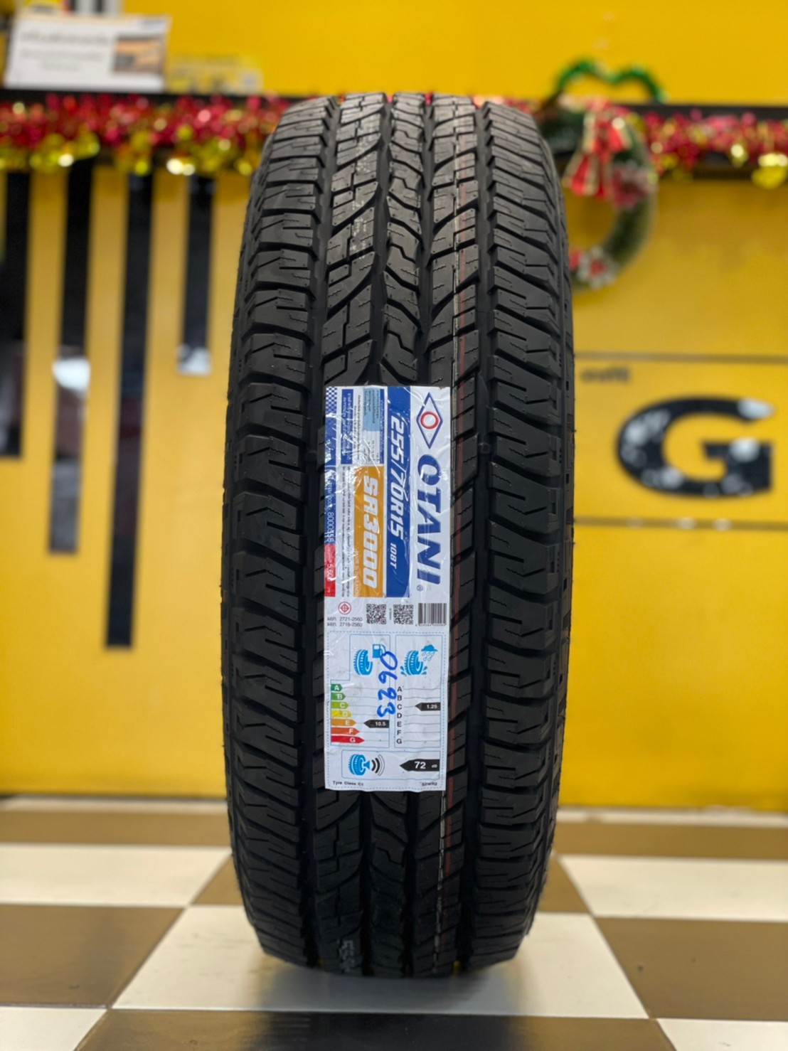 OTANI SA3000 255/70R15 ยางใหม่ปี2023 ราคาโปรโมชั่นพิเศษโทรสอบถามได้ค่ะ