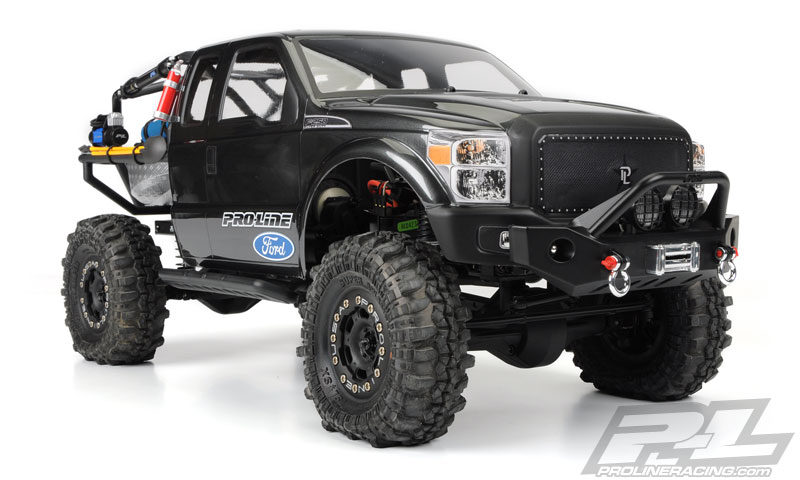 PRO-3392-00 Clear Body, Ford F-250 Super Duty Cab: 1/10 SCX10 Trail Honcho