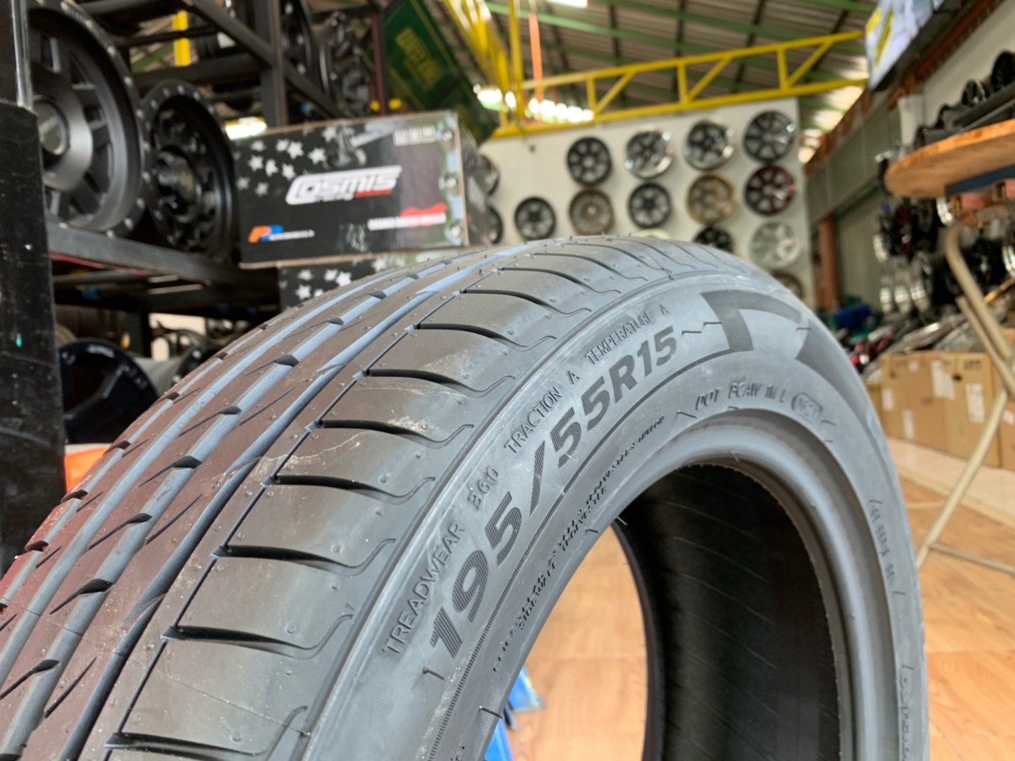 ยางใหม่ Laufenn S Fit EQ 195/55R15ยางใหม่ปี2021