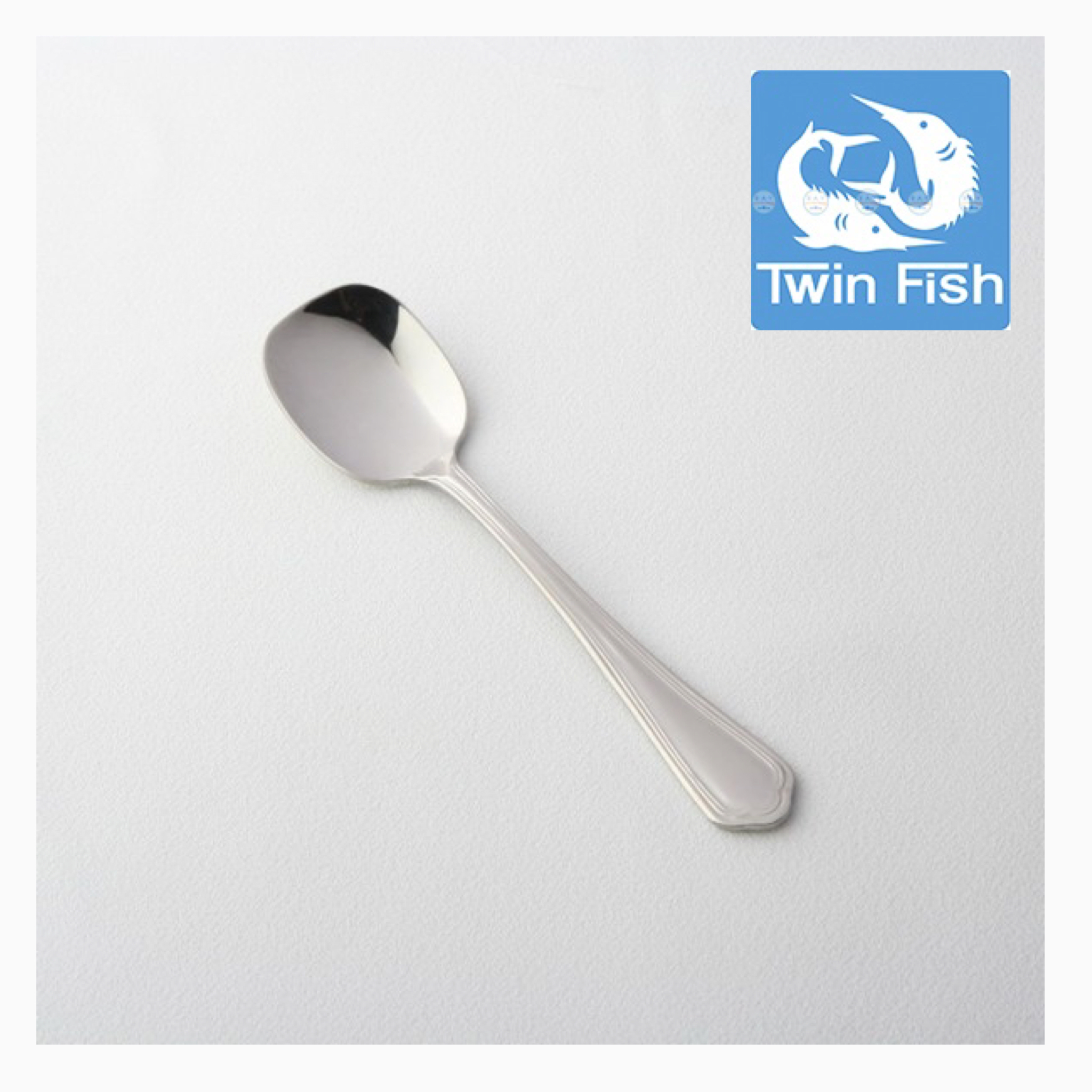 ช้อนไอศครีม สเตนเลส รุ่น คริสติน่า ตราทวินฟิช Twinfish