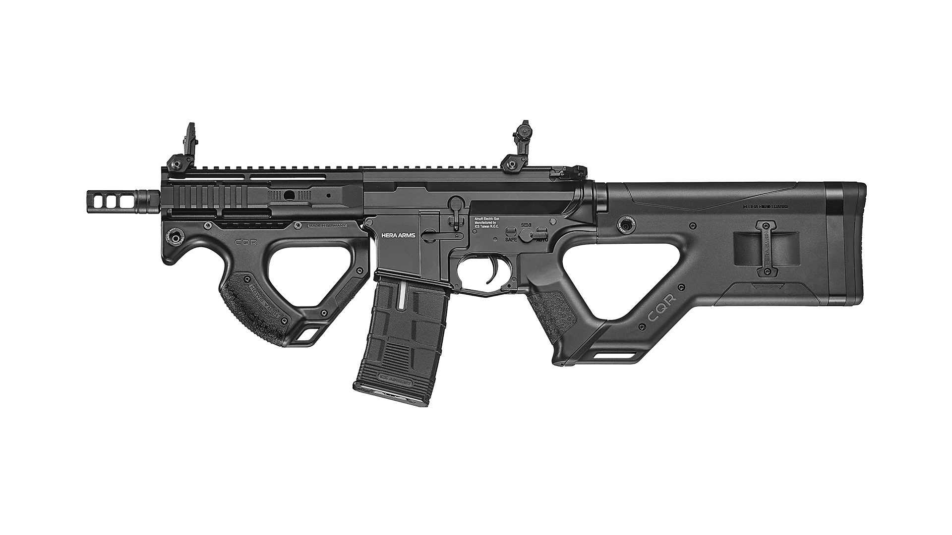 ICS-390S3II HERA ARMS CQR SSS-BK Short-Stroke