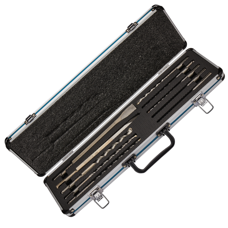 ชุดดอกสว่าน+สกัด SDS 10 ดอก/ชุด รุ่น D-70904 MAKITA