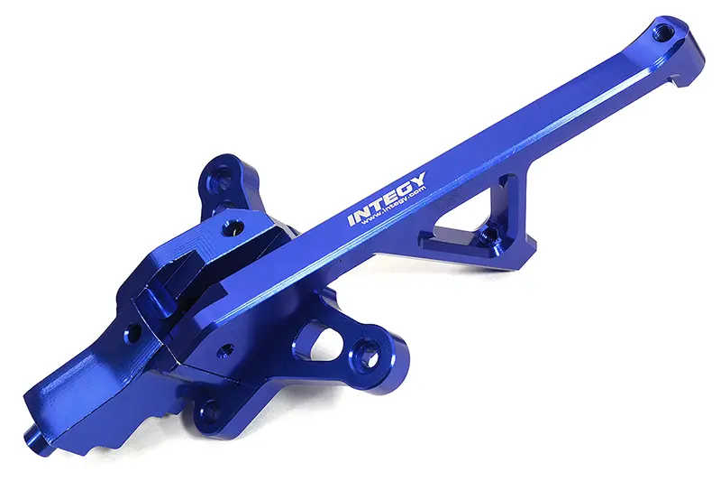 C32564BLUE Billet Machined Front Chassis Brace for Traxxas 1/8 Sledge 4WD