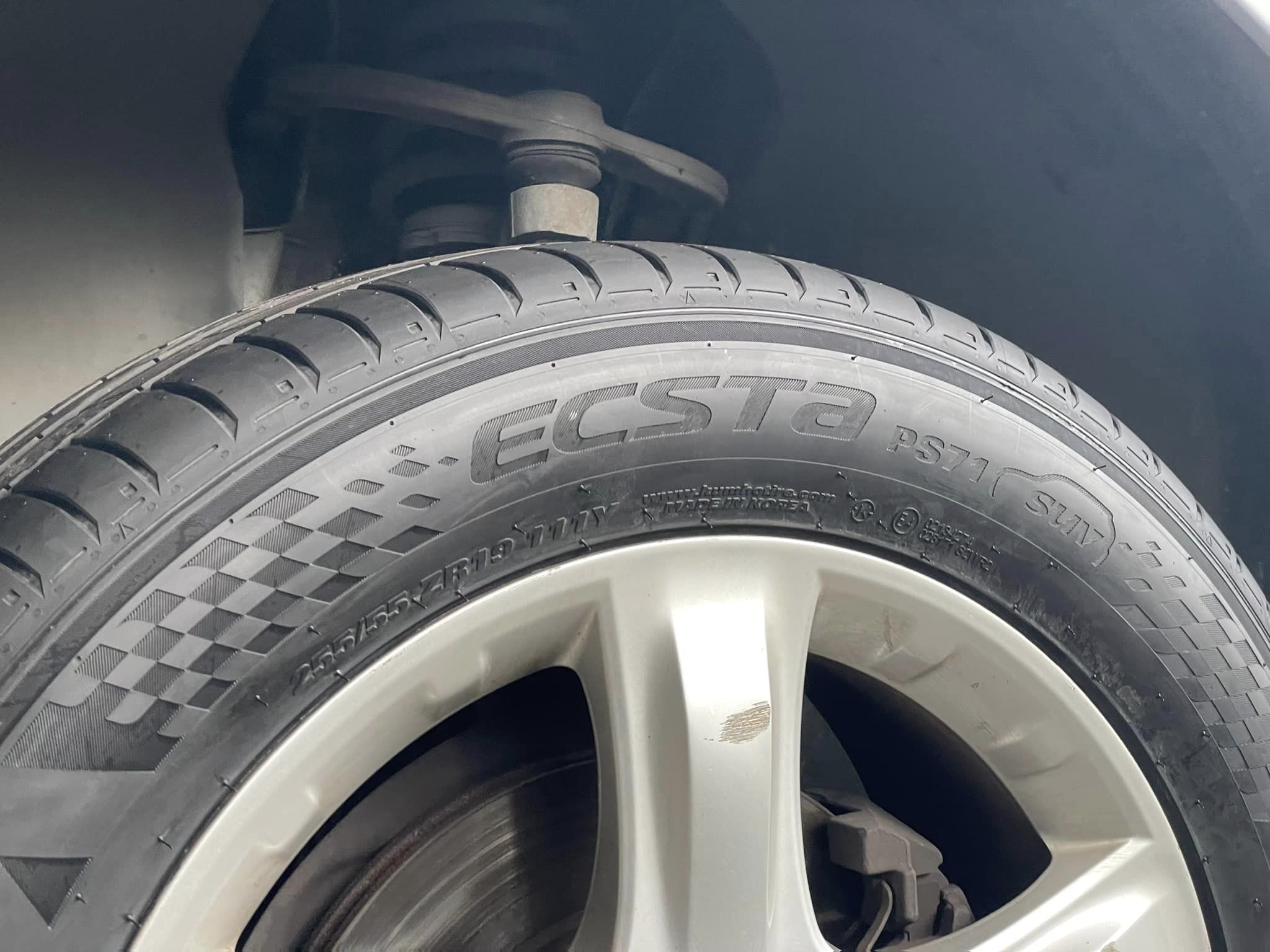 🛞❤️ #BENZ_ML280 CDI 🚘เปลี่ยนยาง 🛞🐘#KUMHO_PS71_255/55R19