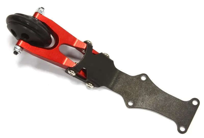 T3488RED Billet Machined Wheelie Bar for Traxxas 1/16 E-Revo & Slash VXL