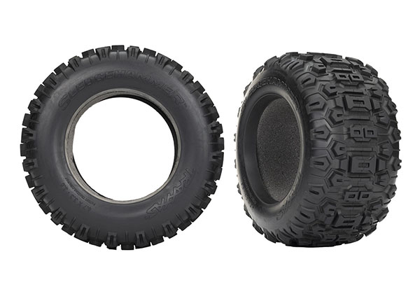 9670 Tires, Sledgehammer® (2)/ foam inserts (2)