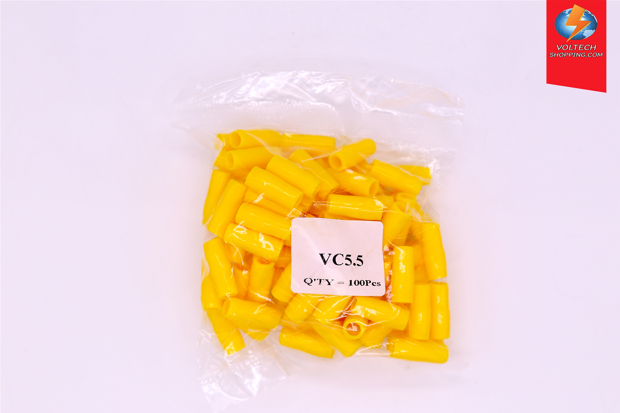 ปลอกหุ้มหางปลาสีเหลือง VC-005Y