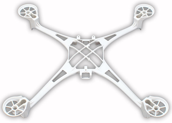 6623A Main frame (white)/ 1.6x5mm BCS (self-tapping) (4)