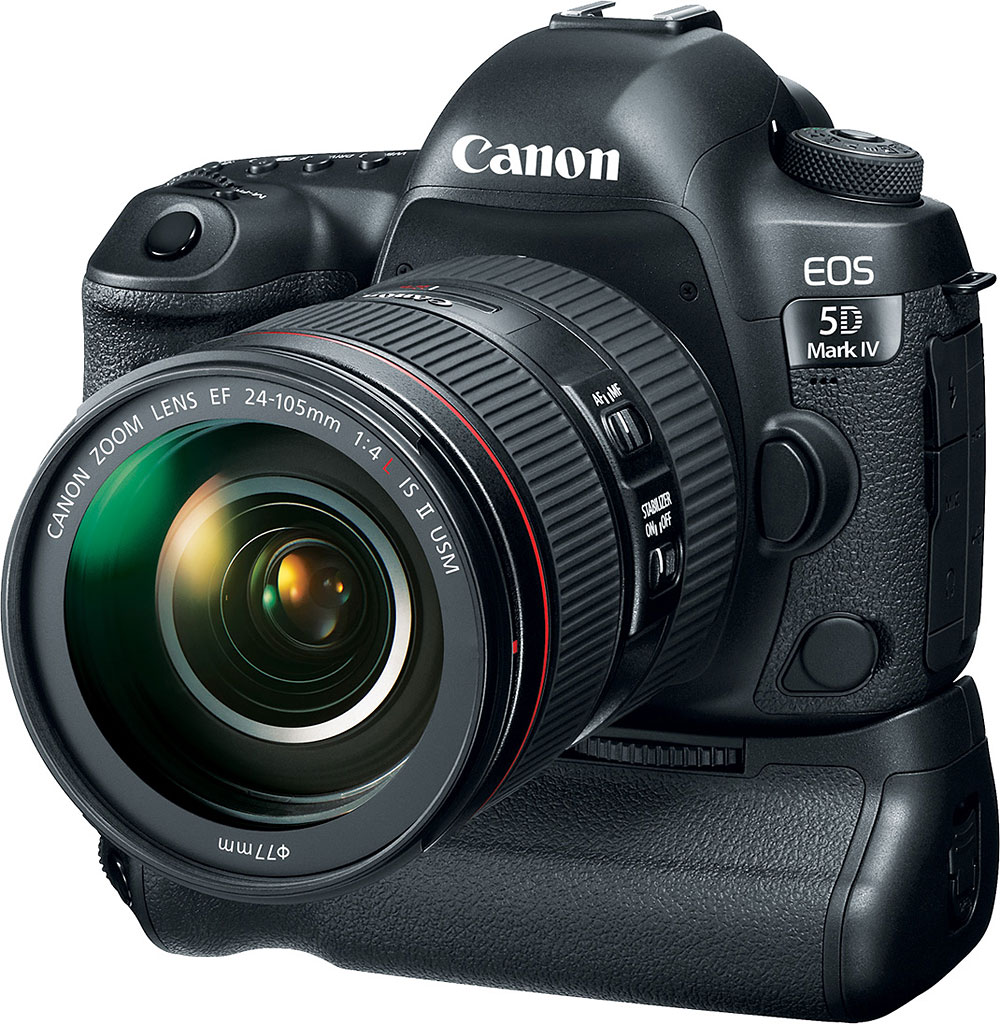 กล้อง DSLR Canon EOS 5D Mark IV DSLR Camera With lens 24-70/4