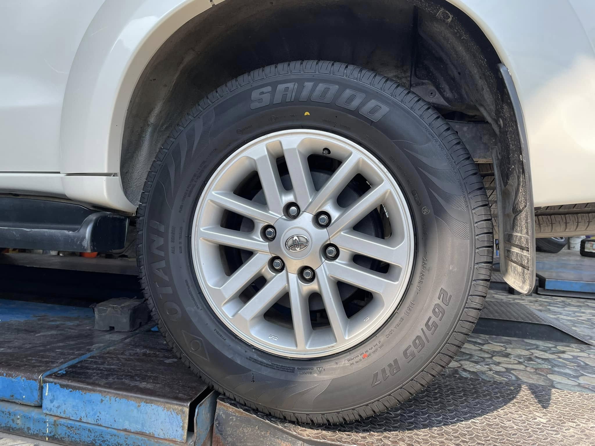 🚘 #TOYOTA_FORTUNER🛞เปลี่ยนยาง #OTANI #SA1000 265/65R17