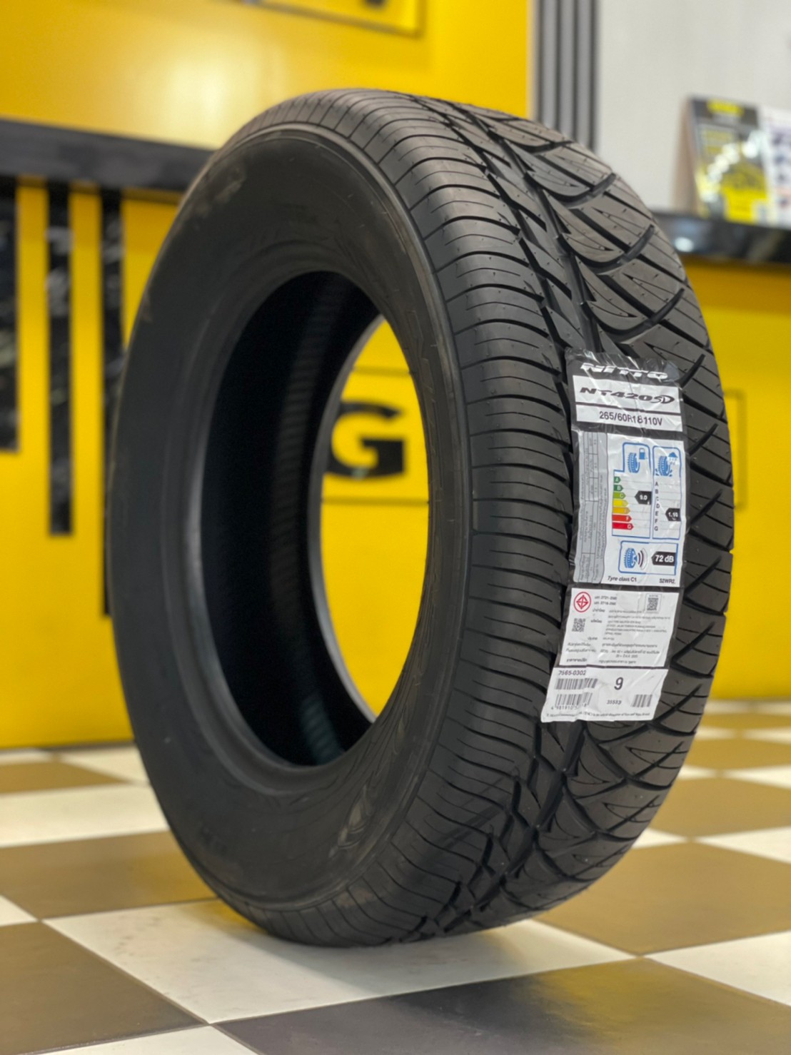 NITTO NT420SD 265/60R18 ยางลายซิ่ง สปอร์ต สมรรถนะสูง ยางใหม่ปี2022
