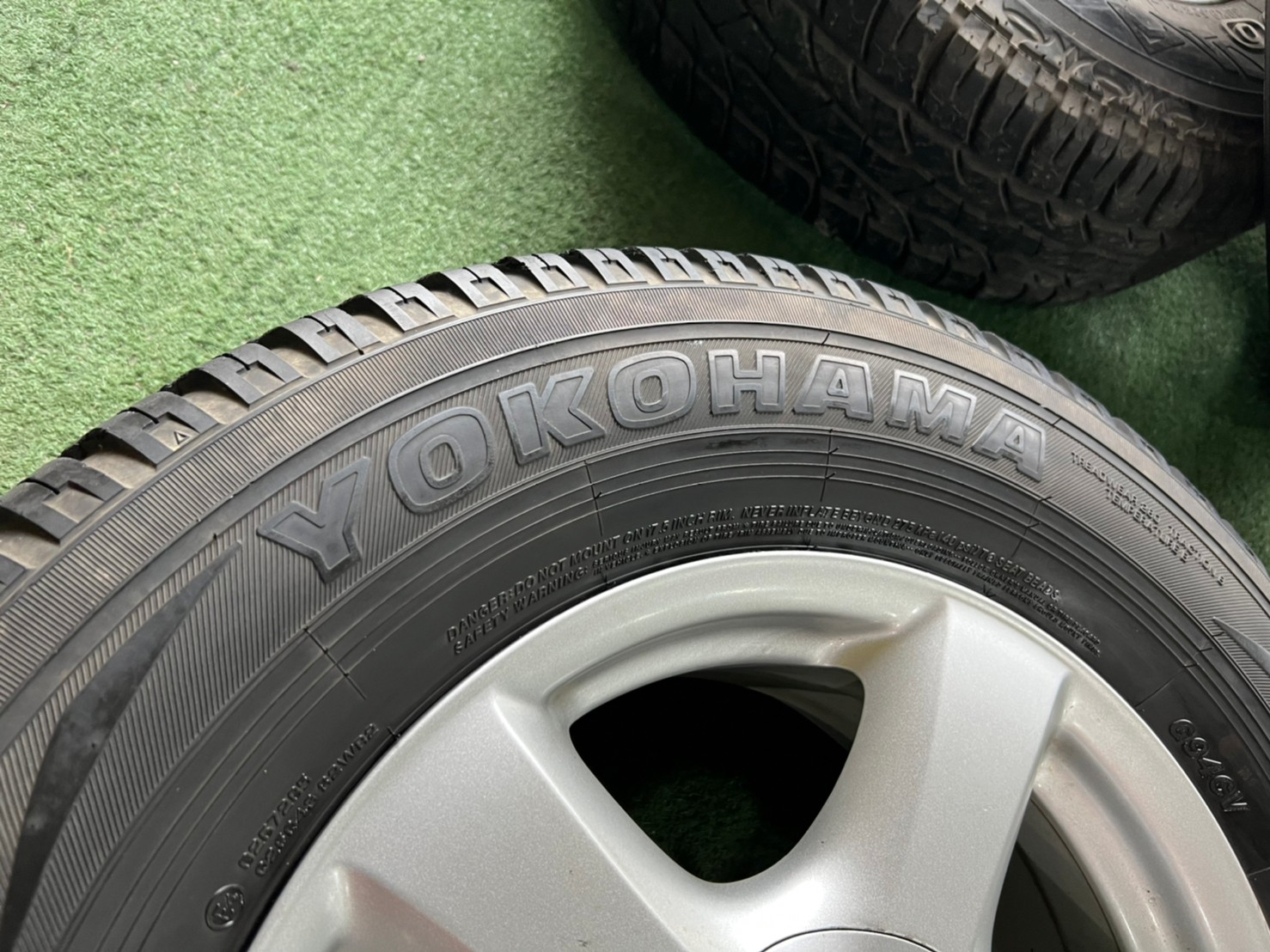 ล้อ ISUZU พร้อมยางYOKOHAMA 265/65R17