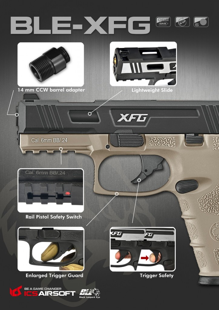 BLE-005-SD1A BLE XFG TWO-TONE BKTN