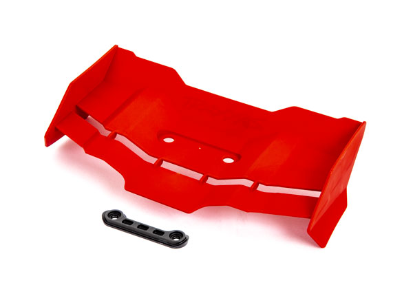 9517R Wing/ wing washer (red)/ 4x12mm FCS (2)