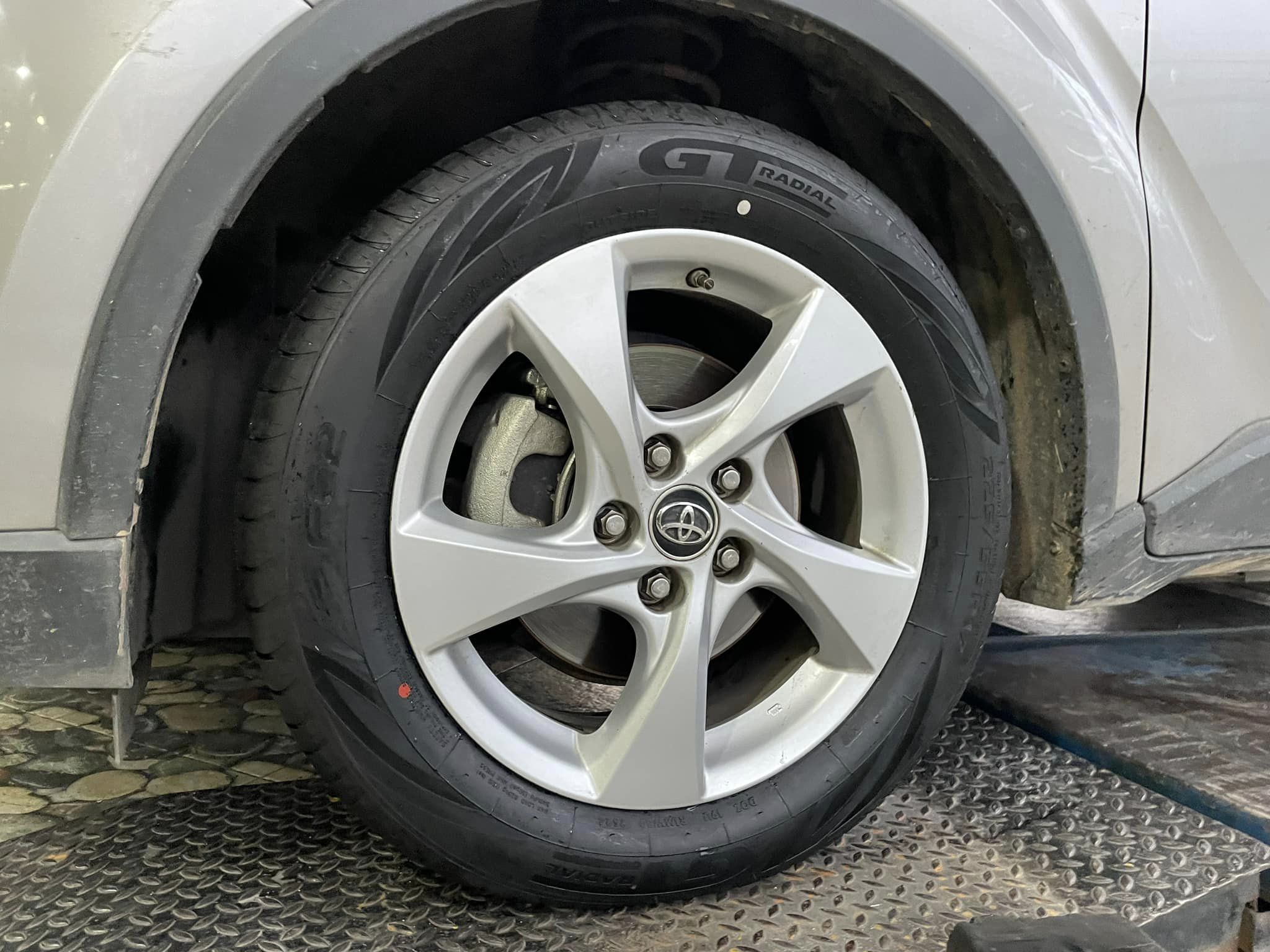 🚘 #TOYOTA_HR-V เปลี่ยนยาง 🛞 #GT RADIAL FE2_225/55R17