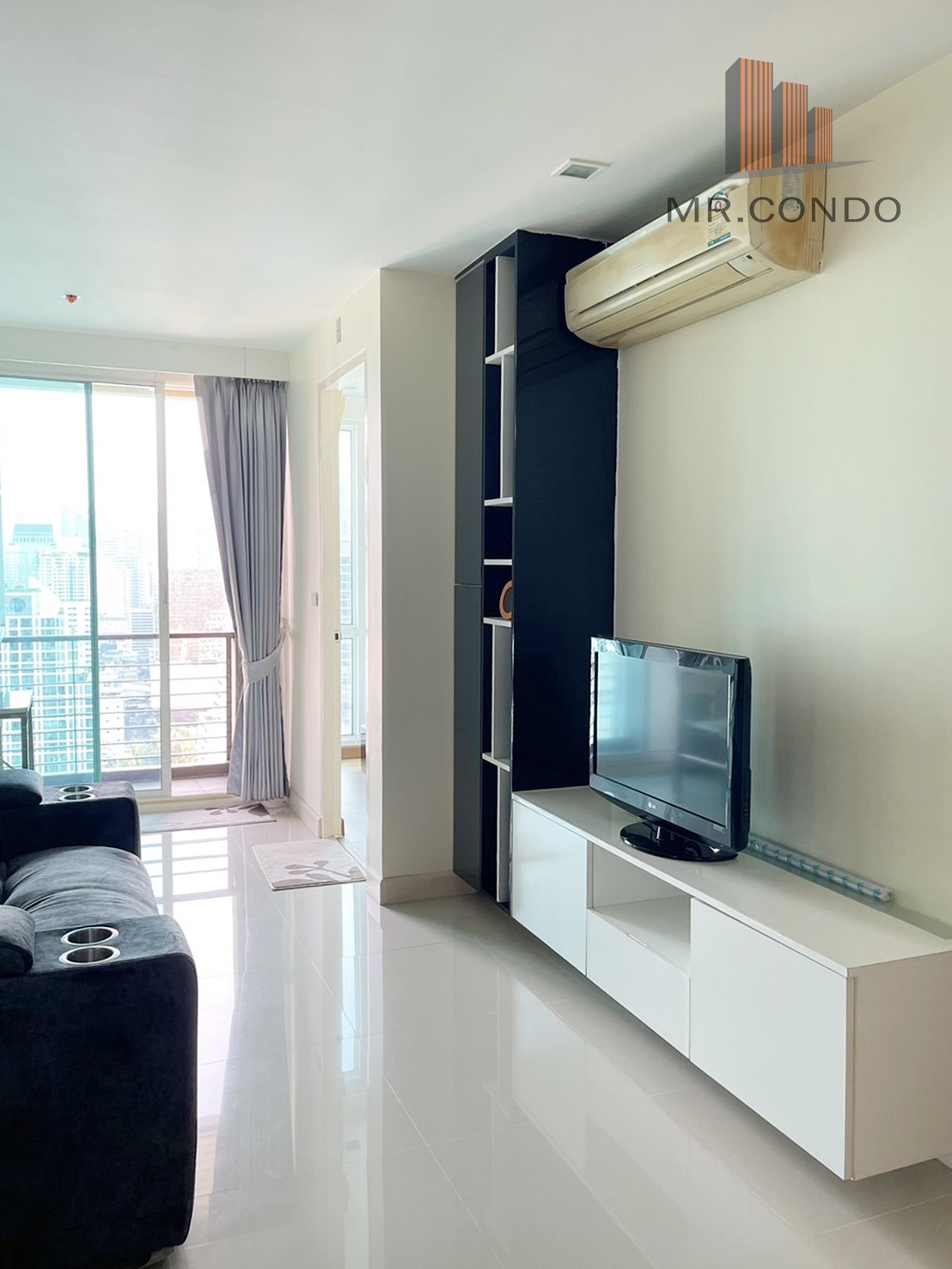 *FOR RENT & FOR SALE* Wish@สามย่าน ห้องสวยแต่งครบ ใกล้ MRT สามย่าน 350 ม.