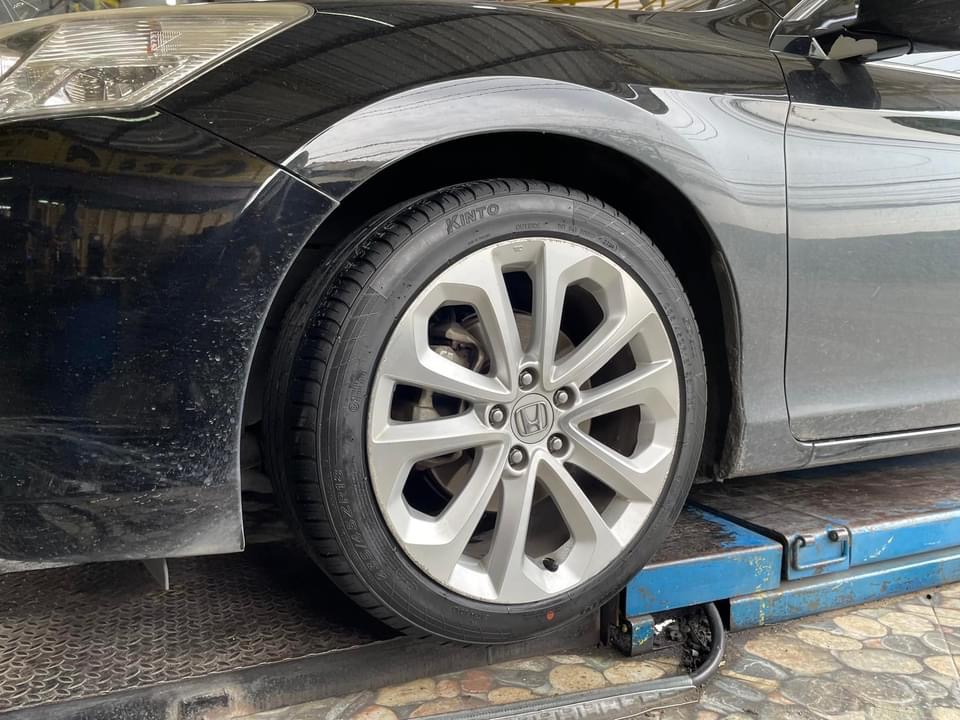 #HONDA_ACCORD เปลี่ยนยาง #KINTO_SC900_235/45R18