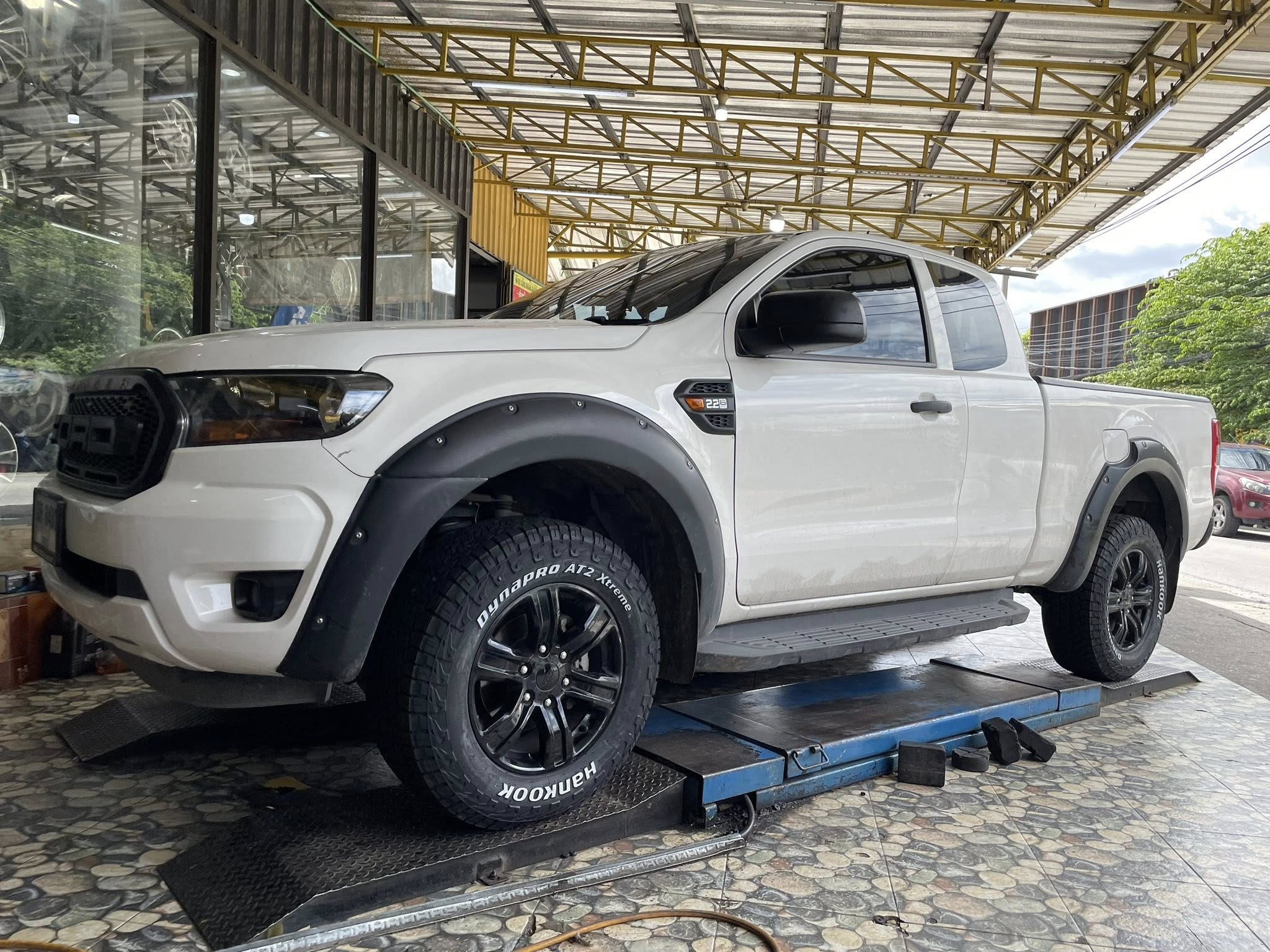 FORD_RANGER🚘ติดตั้งเปลี่ยนยาง 🛞🐘#HANKOOK_AT2Xtreme_265/65R17
