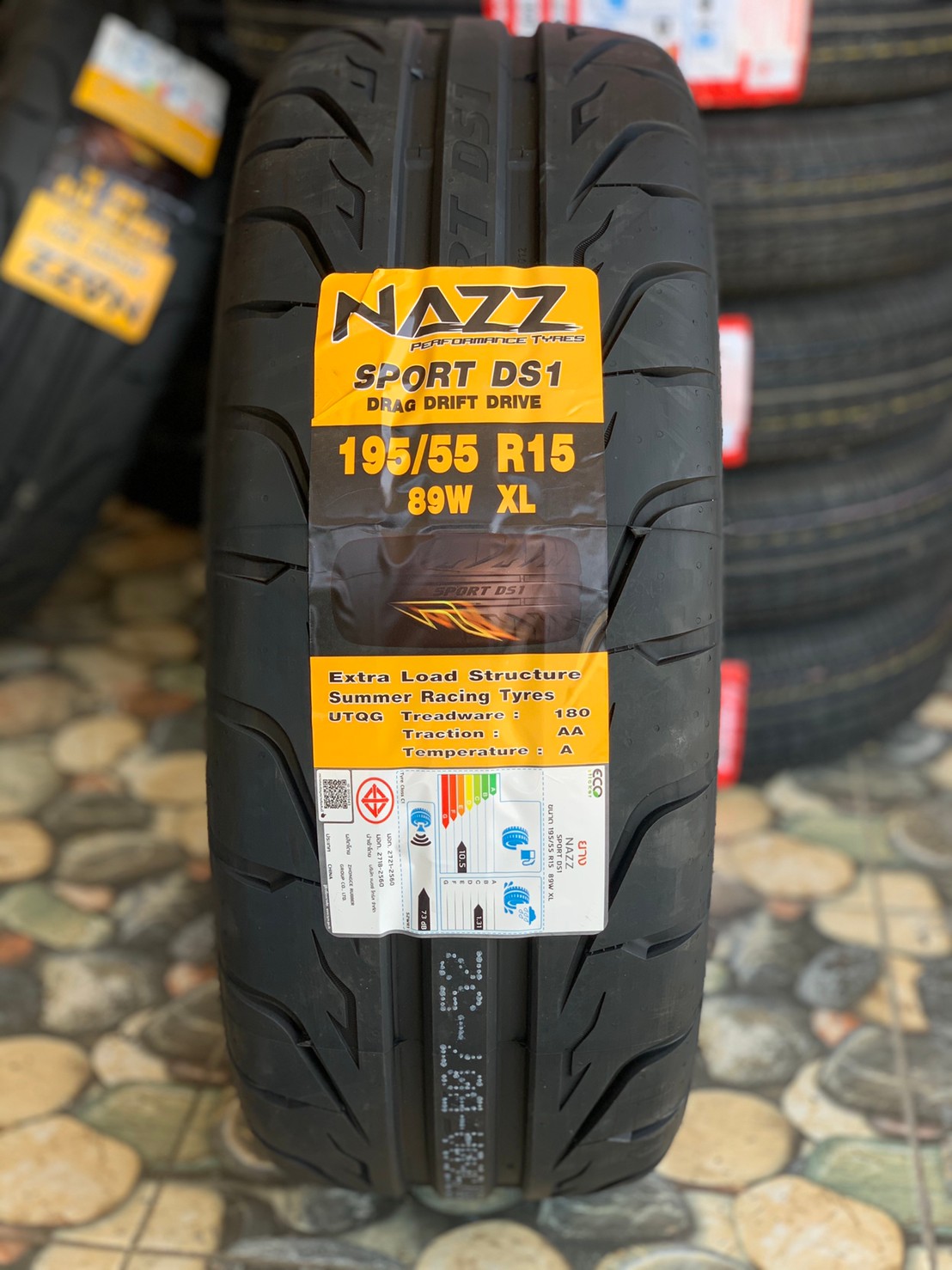 195/55R15 NAZZ DS1 ยางซอฟลายซิ่ง ยางสปอร์ตคุณภาพดี ยางปี2020