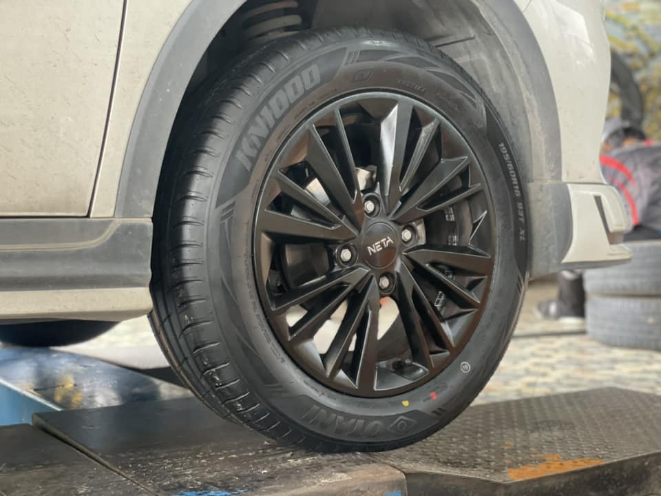 #NETA_V เปลี่ยนยาง #OTANI #KN1000 195/60R16🔥