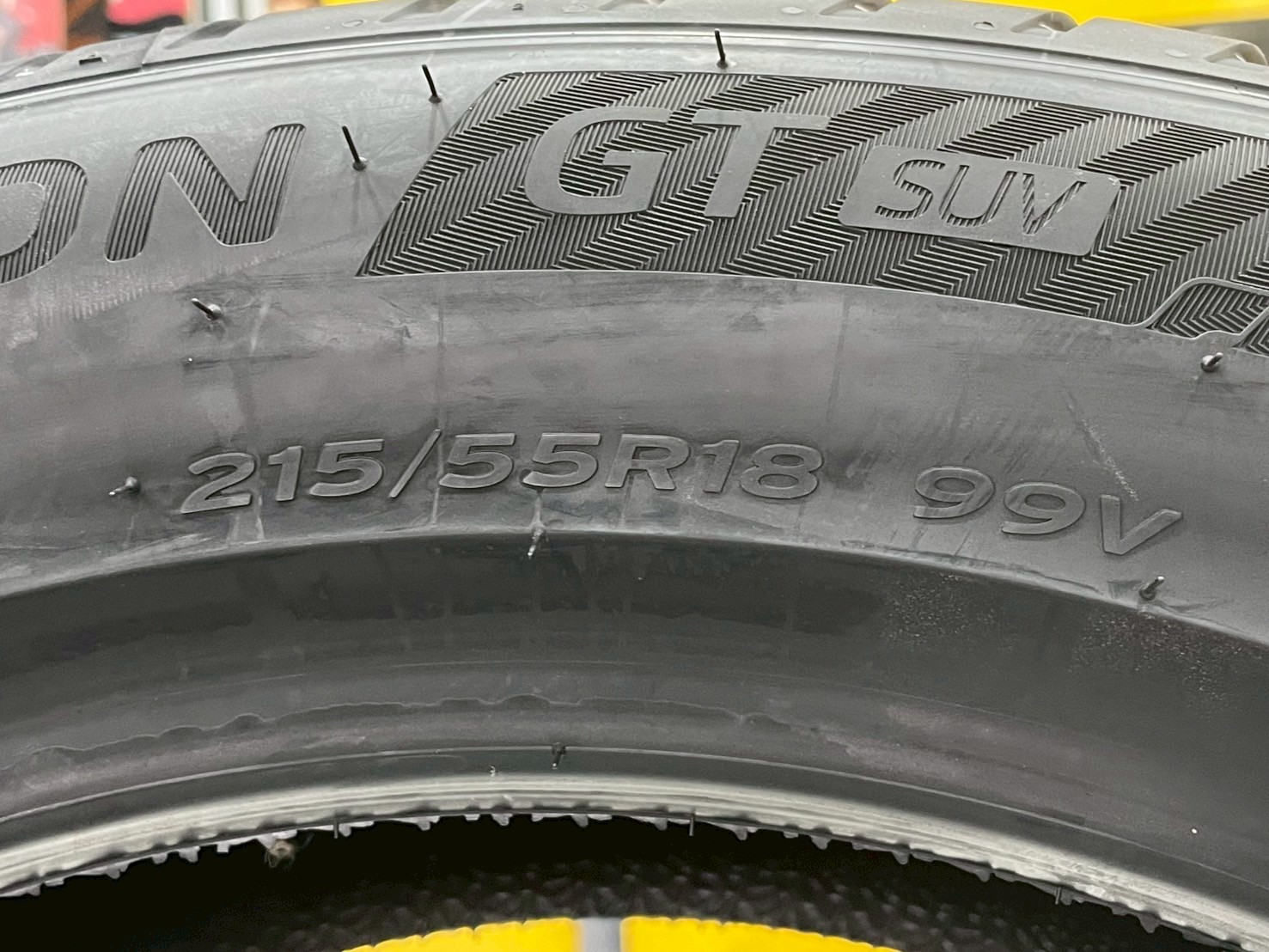 ยาง Hankook iON GT 215/55R18 ยางใหม่ปี2025 สำหรับรถยนต์ไฟฟ้า (EV)